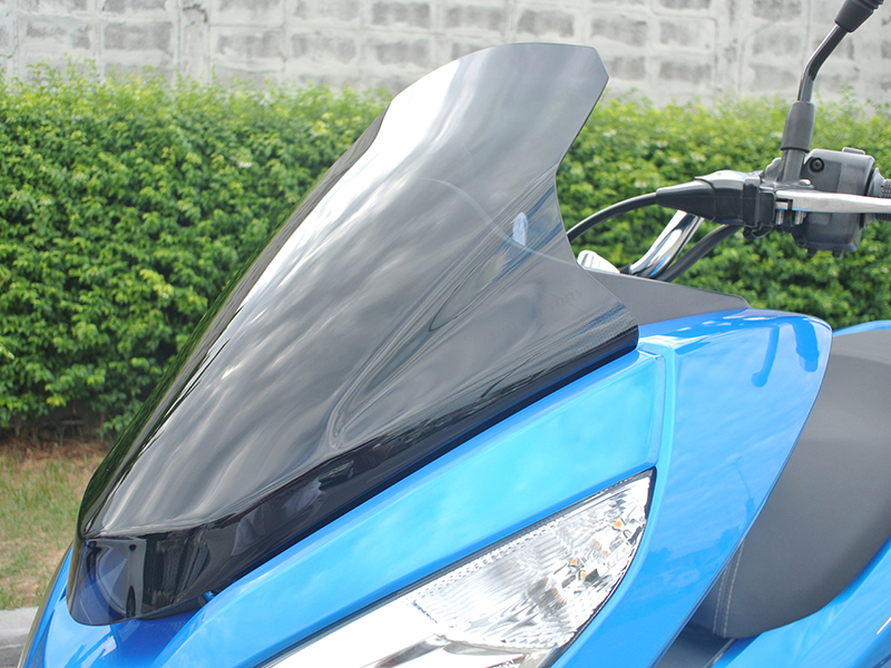 PCX ロング スクリーン ウインドシールド ダーク 2014-2017 JF56 KF18