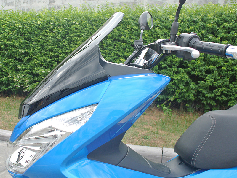 PCX ロング スクリーン ウインドシールド ダーク 2014-2017 JF56 KF18