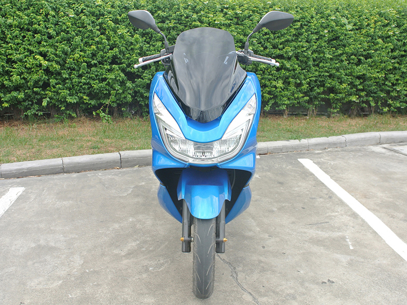 PCX ロング スクリーン ウインドシールド ダーク 2014-2017 JF56 KF18