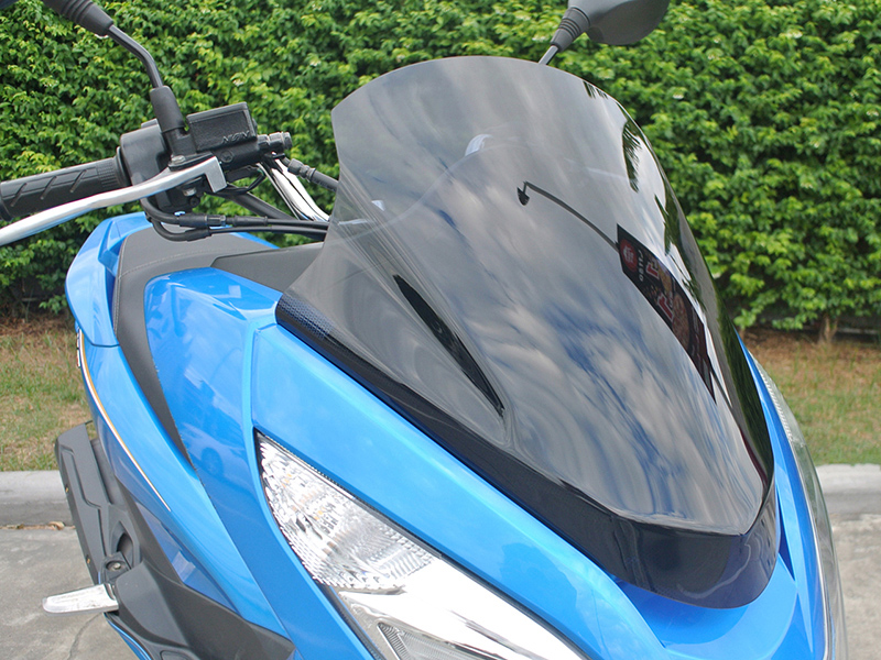 PCX スクリーン ウインドシールド ダーク 2014-2017 JF56 KF18 PCX150