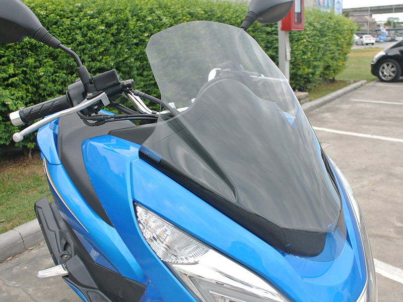 PCX ロング スクリーン ウインドシールド ライト 2014-2017 JF56 KF18
