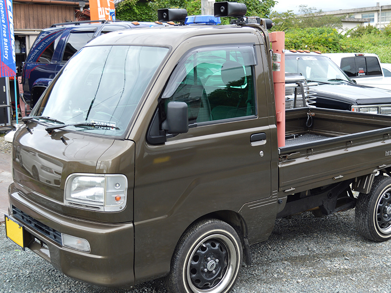 ハイゼットトラック S200P S210P S201P S211P S100P S110P ドアバイザー ワイドバイザー ジャンボ |  | 07