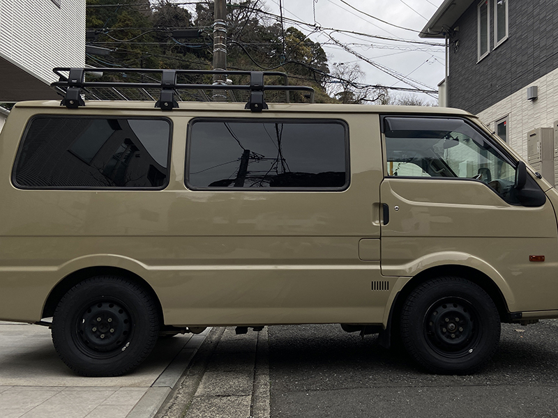 マツダ ボンゴ トラック SK SL型 ドアバイザー 純正 より幅広 バネット