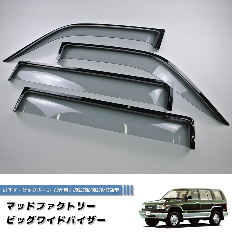 ランドクルーザー LC100 ウィンドウバイザー 4枚セット ランドクルーザー 100 ランクル100 ワイドバイザー ドアバイザー