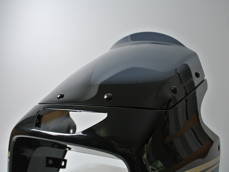 カワサキ ZRX1200R DAEG ダエグ 1100 400 後期 スクリーン ダーク