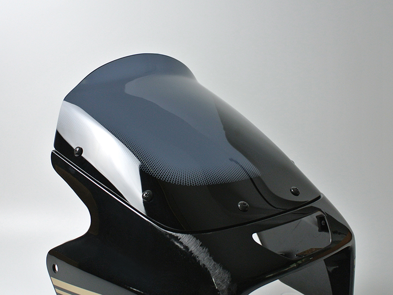カワサキ ZRX1200R DAEG ダエグ 1100 400 後期 スクリーン ダーク