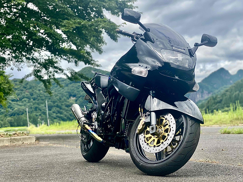 カワサキ ZZ-R1100 ZX-11 ZZR1100 D型 ニンジャ スクリーン 純正サイズ