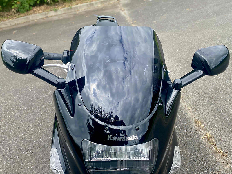 カワサキ ZZ-R1100 ZX-11 ZZR1100 D型 ニンジャ スクリーン 純正サイズ