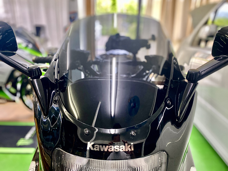 カワサキ ZZ-R1100 ZX-11 ZZR1100 D型 ニンジャ スクリーン 純正サイズ