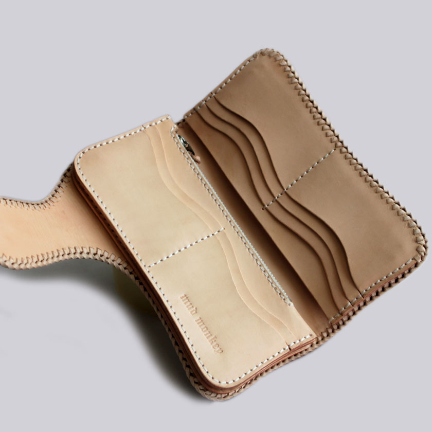 バイカーズウォレット 長財布 カービングウォレット 革財布 ライダース