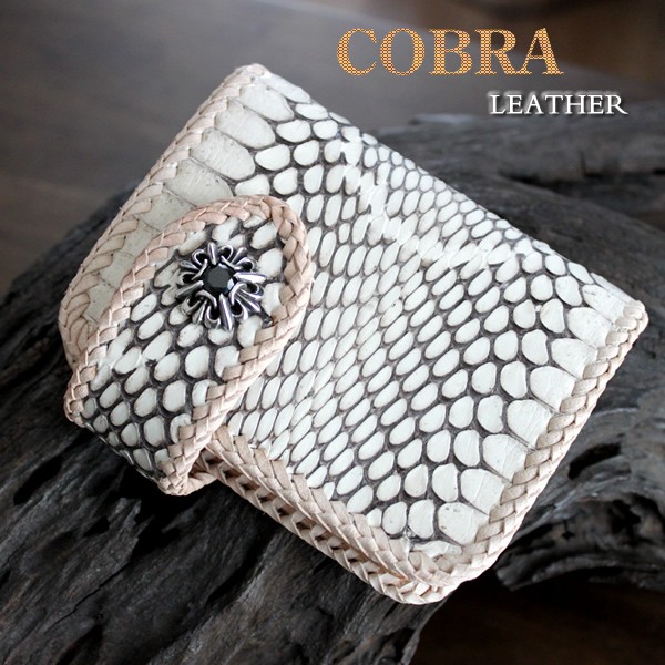 tany　【ハーフウォレット】ドロップハンドル付き ナチュラル コンチョ alzuni_6109-x002