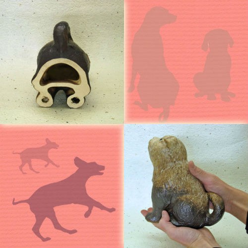 信楽焼の犬