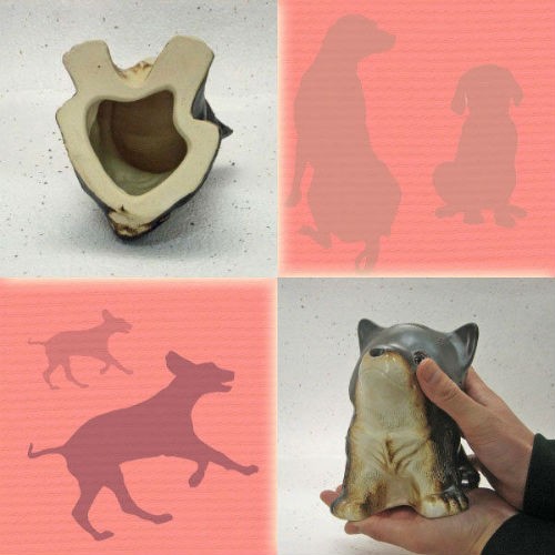信楽焼の犬