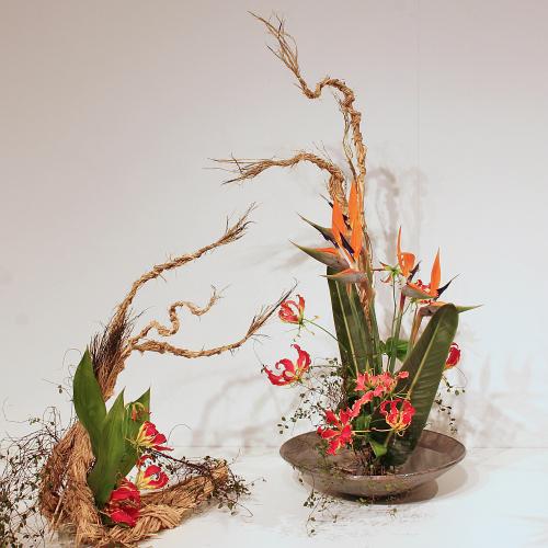 信楽焼生け花用水盤