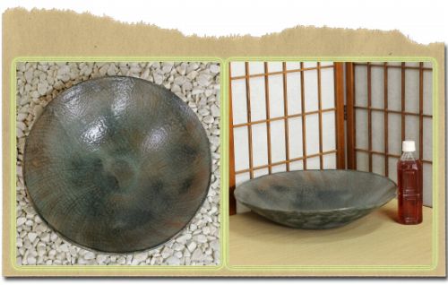 信楽焼生け花用水盤