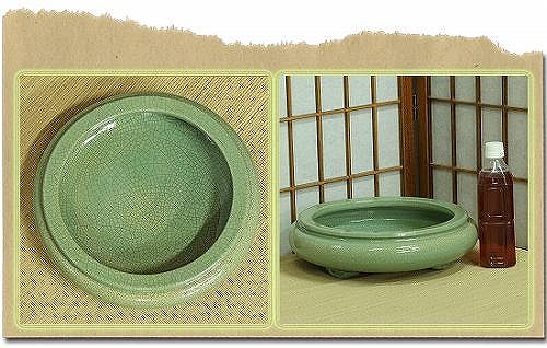 信楽焼生け花用水盤
