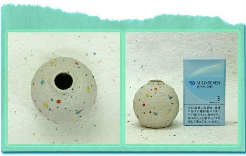 信楽焼の一輪挿し