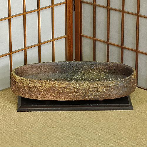 ❤️セール価格❤️花器　銅器　銅製　池坊　立花　生花 1点物 花器 窯肌 足付 コンポート 生花 立花 池坊 生け花 数量限定