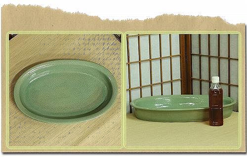 信楽焼生け花用水盤