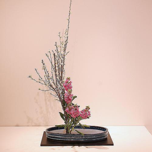 信楽焼生け花用水盤