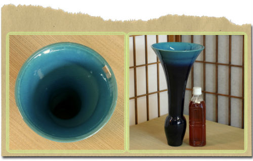 信楽焼生け花用立花花器