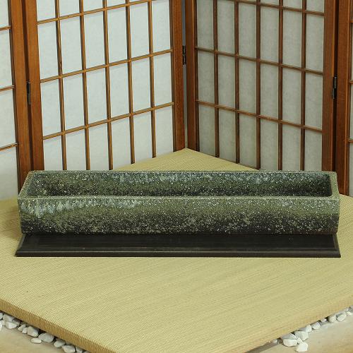 信楽焼生け花用水盤