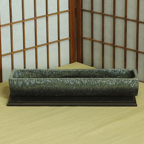 信楽焼生け花用水盤