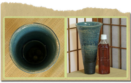 信楽焼生け花用立花花器