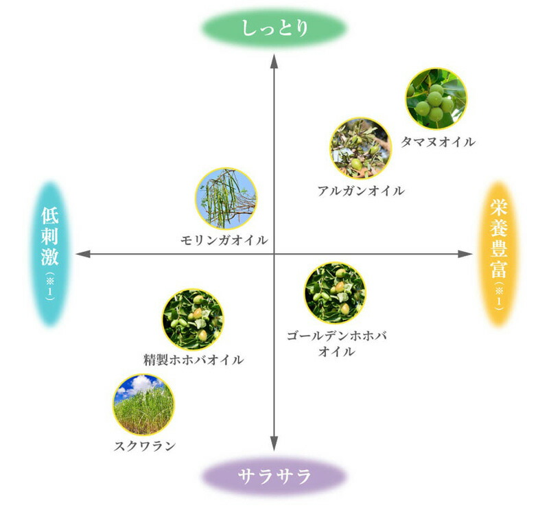 お肌にうれしい7つの無添加