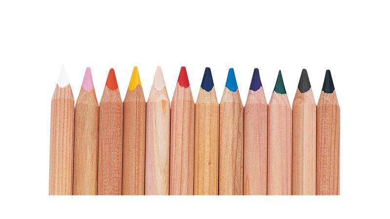 LYRA（リラ） 色 鉛筆 ファルビー 軸白木12色セット 色鉛筆 いろ