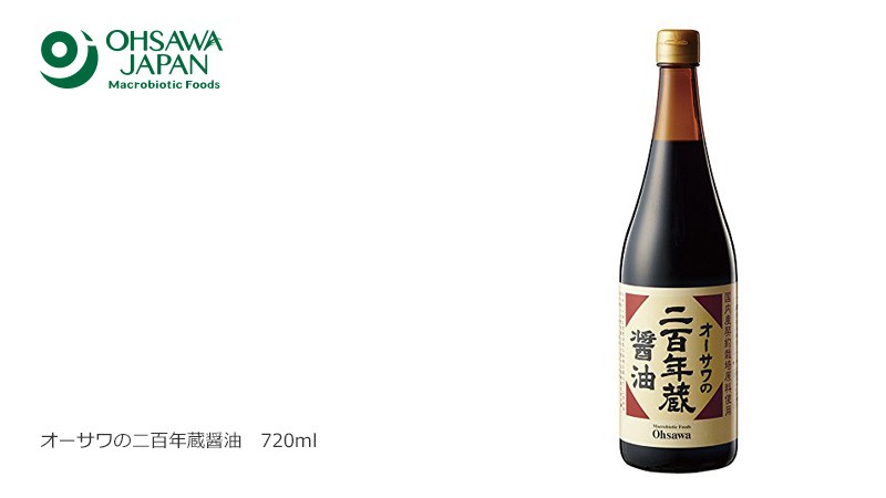 オーサワジャパン オーサワの二百年蔵醤油 720ml