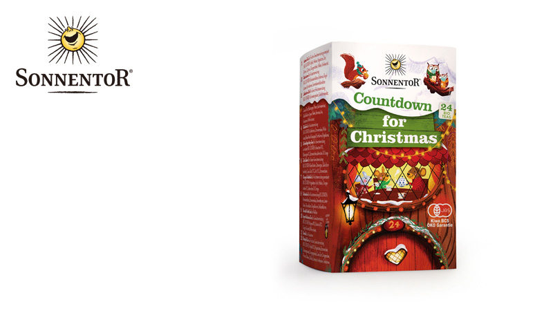 ゾネントア sonnentor アドベントのお茶 クリスマス カウントダウンのお茶