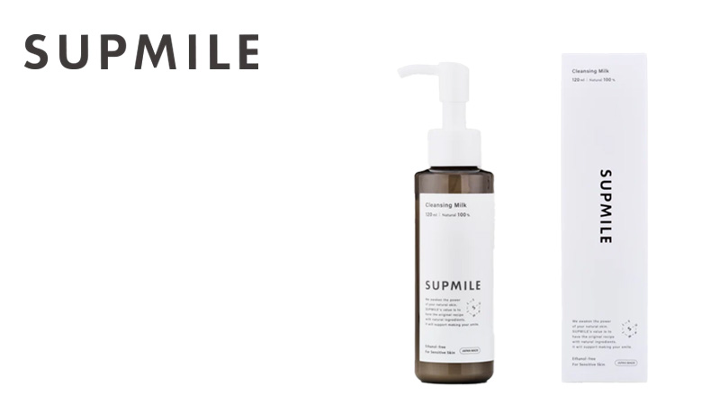 supmile サプミーレ クレンジングミルク 120ml