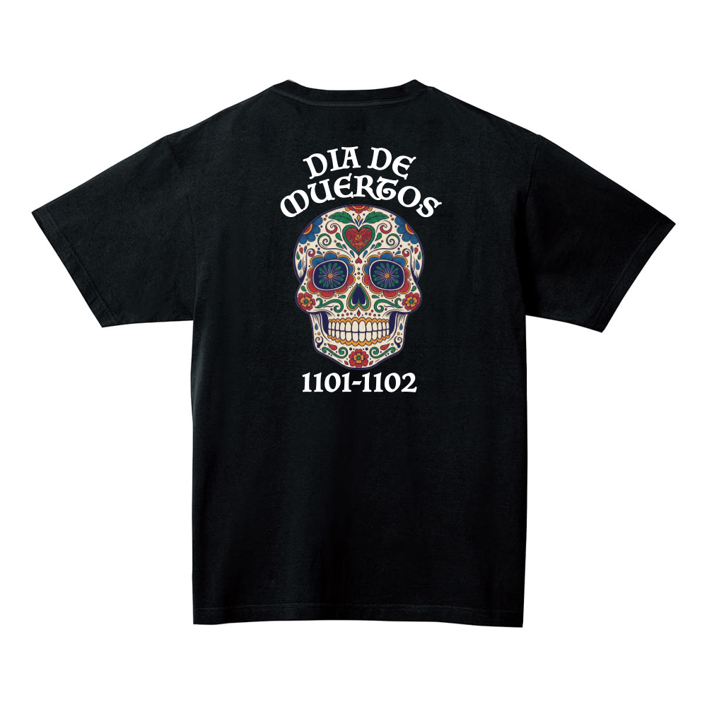 Ol' Basics（オール・ベーシックス） 半袖Tシャツ 死者の日 ドクロ