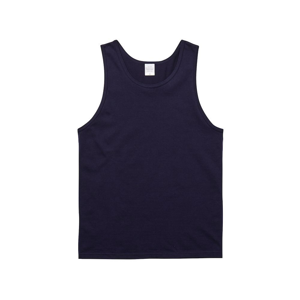 タンクトップ  メンズ ノースリーブ ジム 無地 5.6oz  丸首  厚手 インナー 重ね着 ( United Athle / ユナイテッドアスレ ) 5007-01 | United Athle | 03