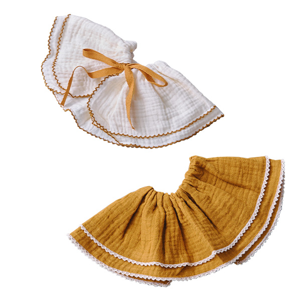 スタイ ベビースタイ 2枚セット よだれかけ ビブ エプロン つけ襟