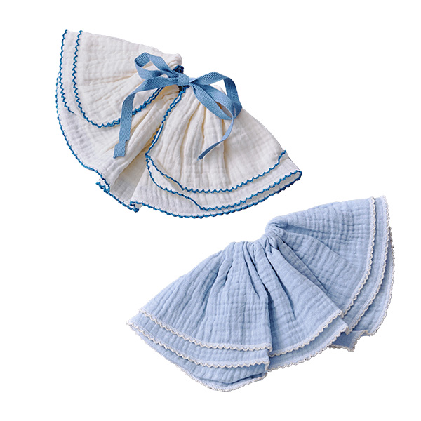 かな エプロンドレススタイ ベビーパンツ つけ襟スタイ ベビーハット