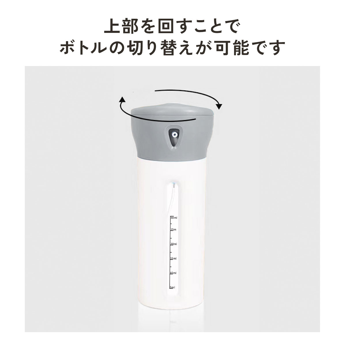 トラベルボトル 4in1 詰め替えボトル 詰め替え スプレー ポンプ 小分け