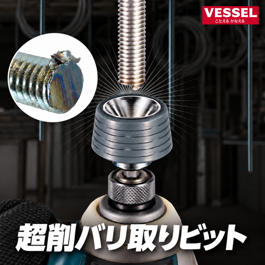 VESSEL 超削バリ取りビットシリーズ