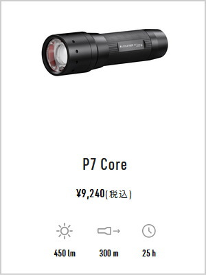 Ledlenser ヘッドライト H7R Core 新しいスタンダードモデル 502122