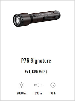 Ledlenser ヘッドライト H7R Signature アプリ操作の最先端スマート