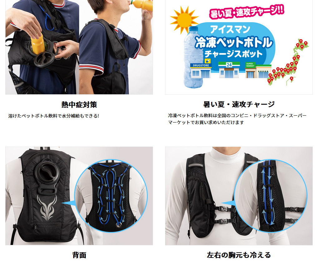 山真製鋸 水冷服 アイスマンベストPRO 水冷ベスト 新品 販売 その他