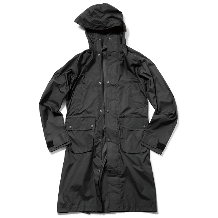マック] レインコート (高撥水/軽量生地) (軽量高密度CORDURA ナイロン) ((新品未使用)