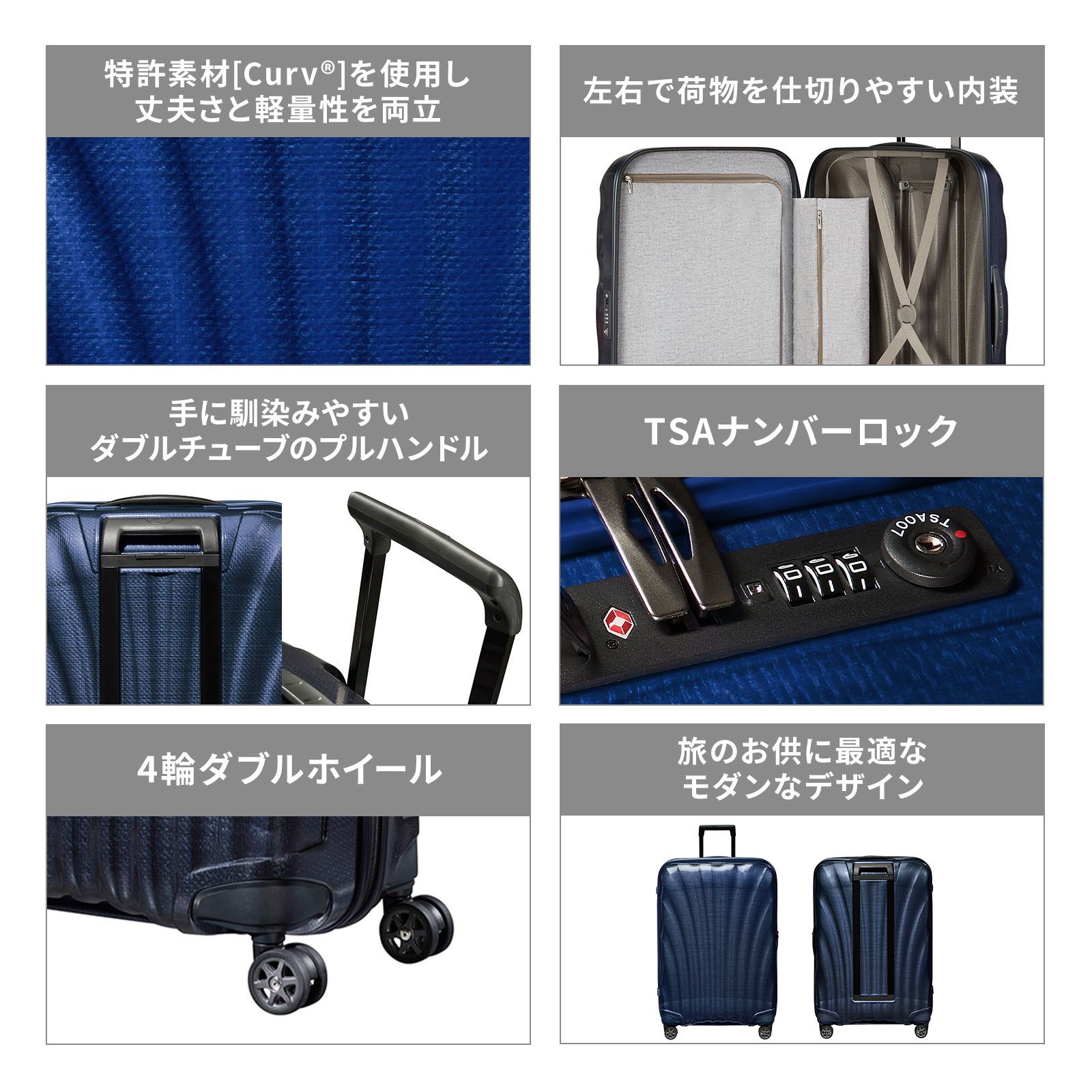 Samsonite 正規品 サムソナイト スーツケース Lサイズ キャリー