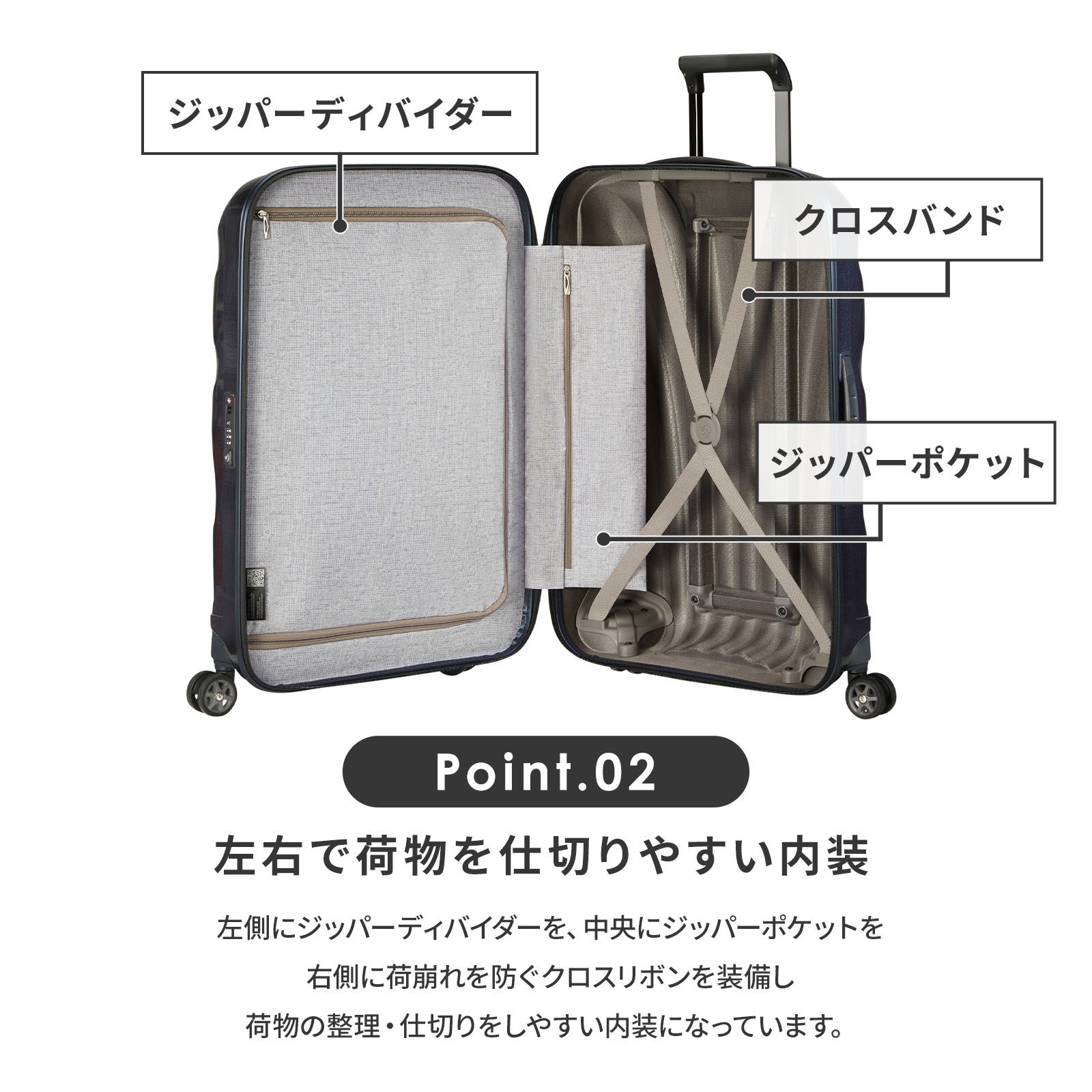 Samsonite 正規品 サムソナイト スーツケース Lサイズ キャリー