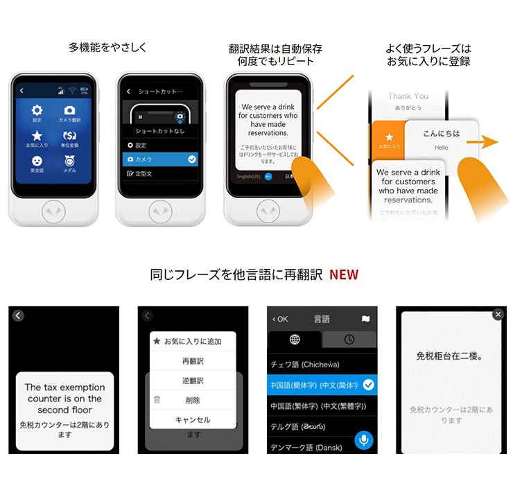 その他の便利機能