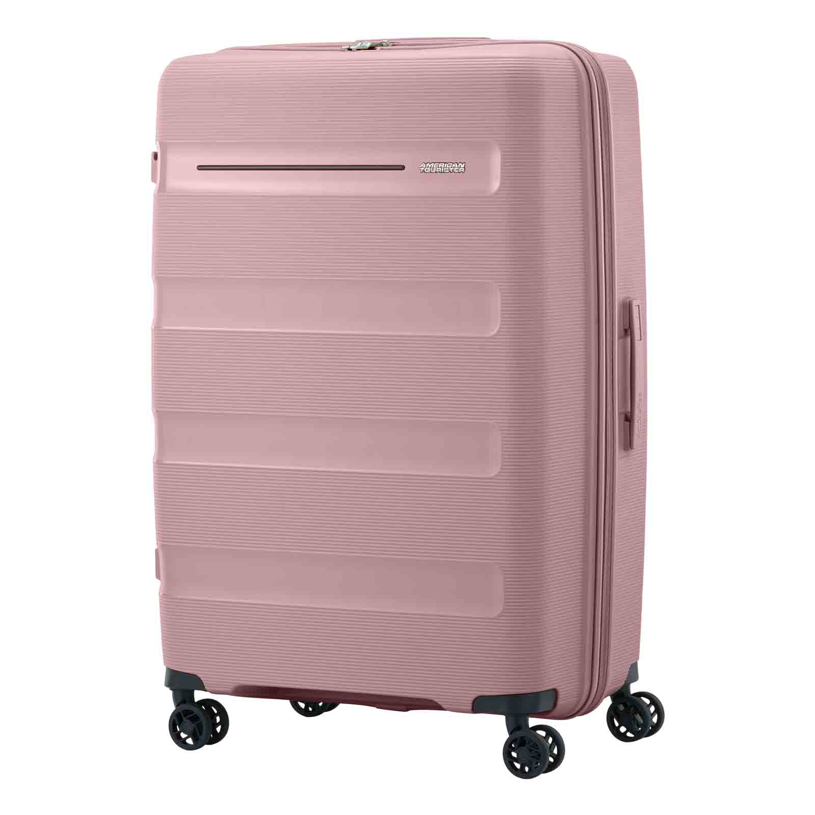 イタリア製 くすみピンク スリング キャリーバッグ AMERICAN TOURISTER（アメリカンツーリスター） 正規品 スーツケース L