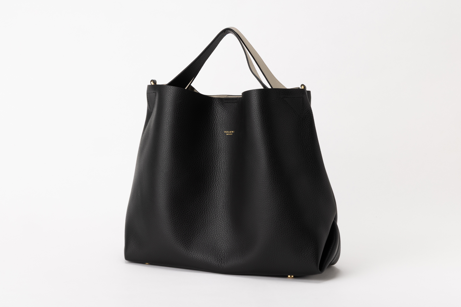 正規品 VIOLAd'ORO ヴィオラドーロ レザー 本革 牛革 肩掛け 斜め掛け 2way A4 TRERO ITALIAN DOUBLE FACE LEATHER TOTE BAG L SIZE トレロの画像