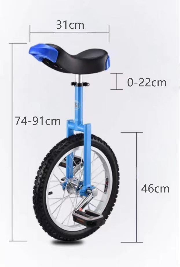 輪車 40.5/46/51/61CM スタンド付 ユニサイクル 組み立て式 競技用 大人用 子供用 スポーツ バランス感覚?体幹を鍛えられます 運動キッズ 誕生日 プ｜mumeilife｜03