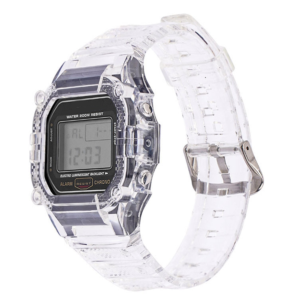 G shock hotsell dw 5600 transparent